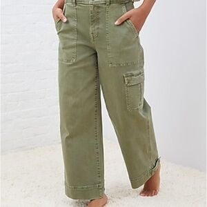 UPWEST convertible wide leg cargo XS NWT
